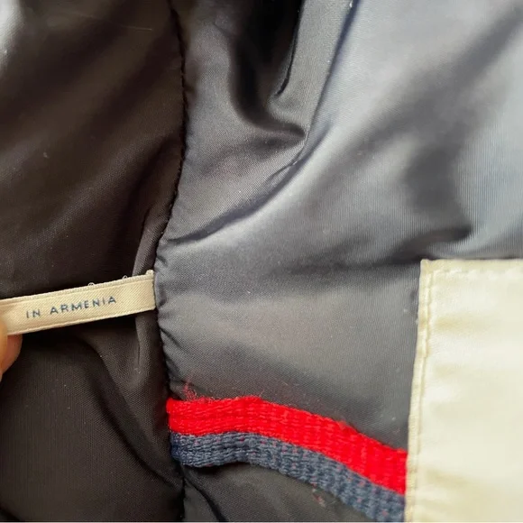 Moncler Kids Yang Long Down Jacket in Night Blue